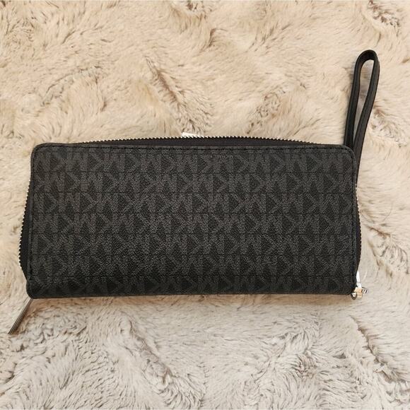 MICHEAL KORS MONEDERO BLACK WALLET 8.5 X 4 - Picture 7 of 7